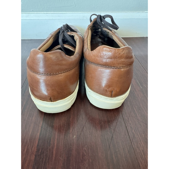 14th Union Brand Legend Court Brown Leather Sneakers Mens 12 - Picture 3 of 7